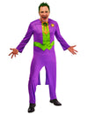 Déguisement classique Joker™ pour adulte violet avec gilet vert imprimé