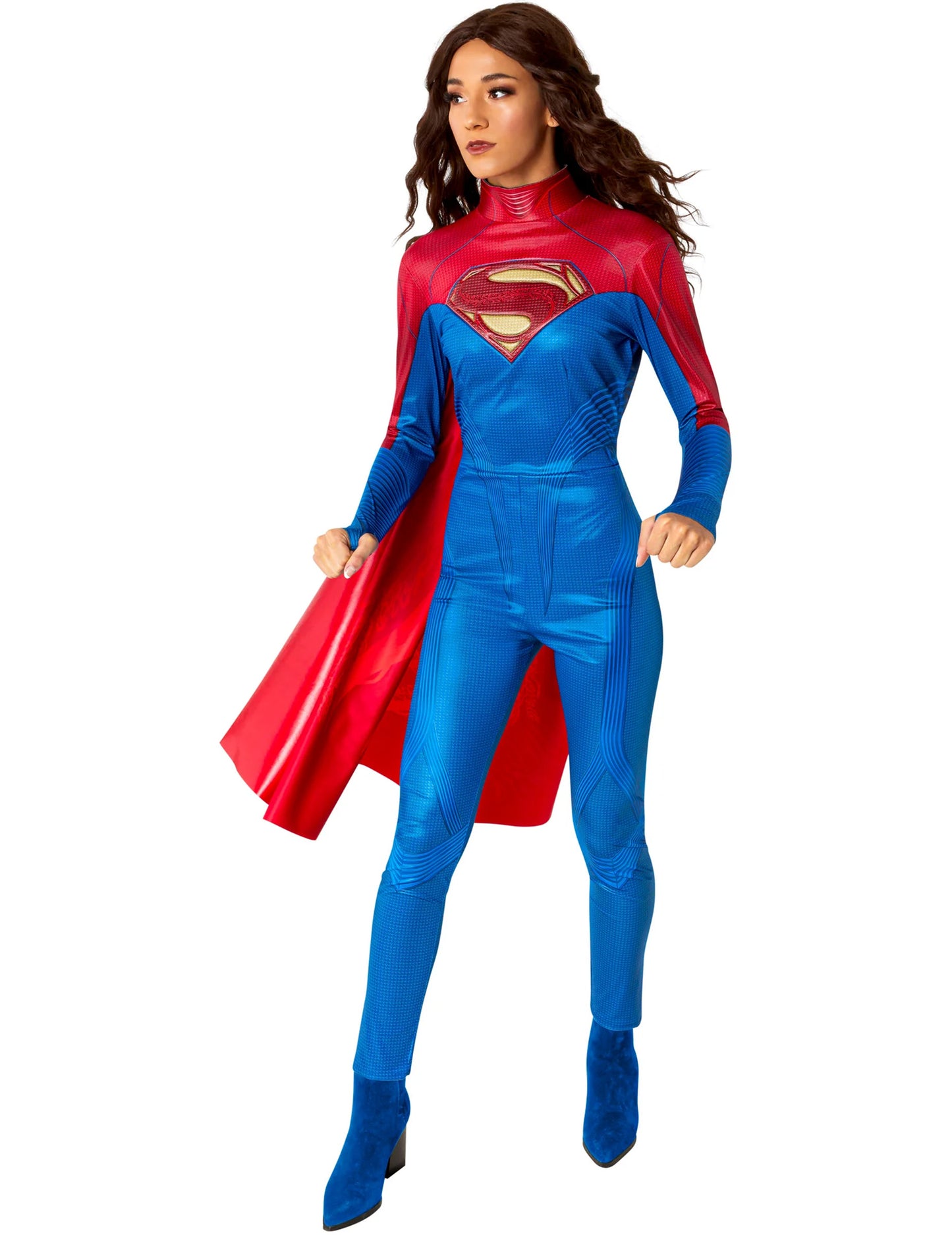 Supergirl™ klassinen naisten haalari valepuku