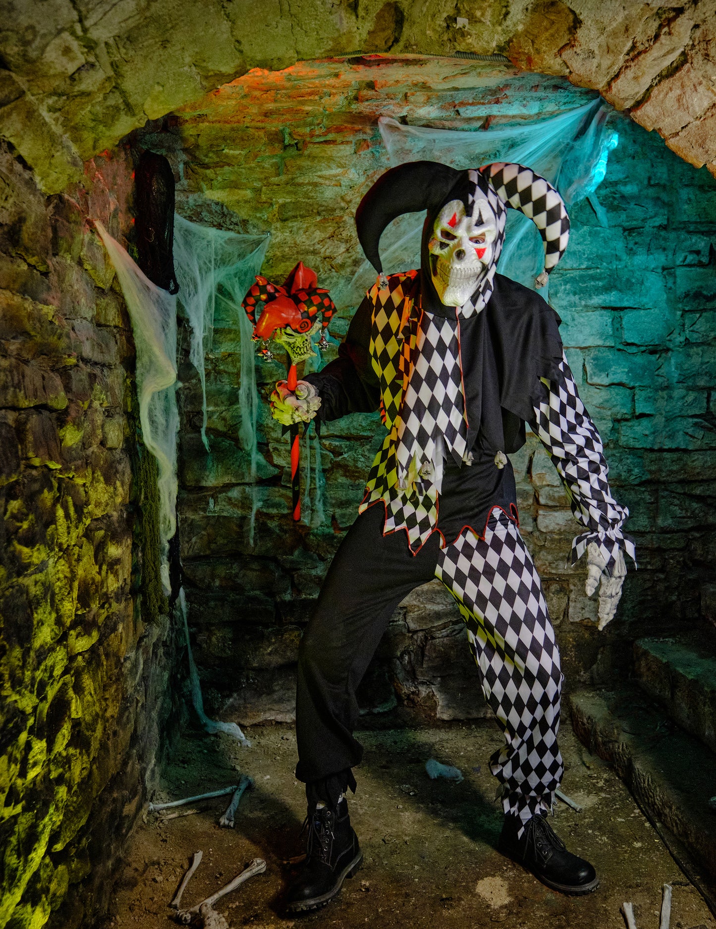 Pelottava narri - aikuisten Halloween-asu