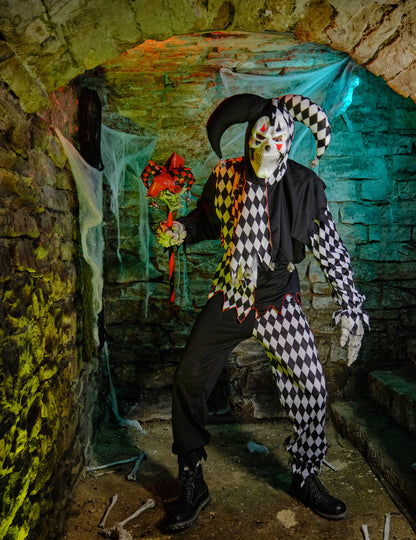 Pelottava narri - aikuisten Halloween-asu