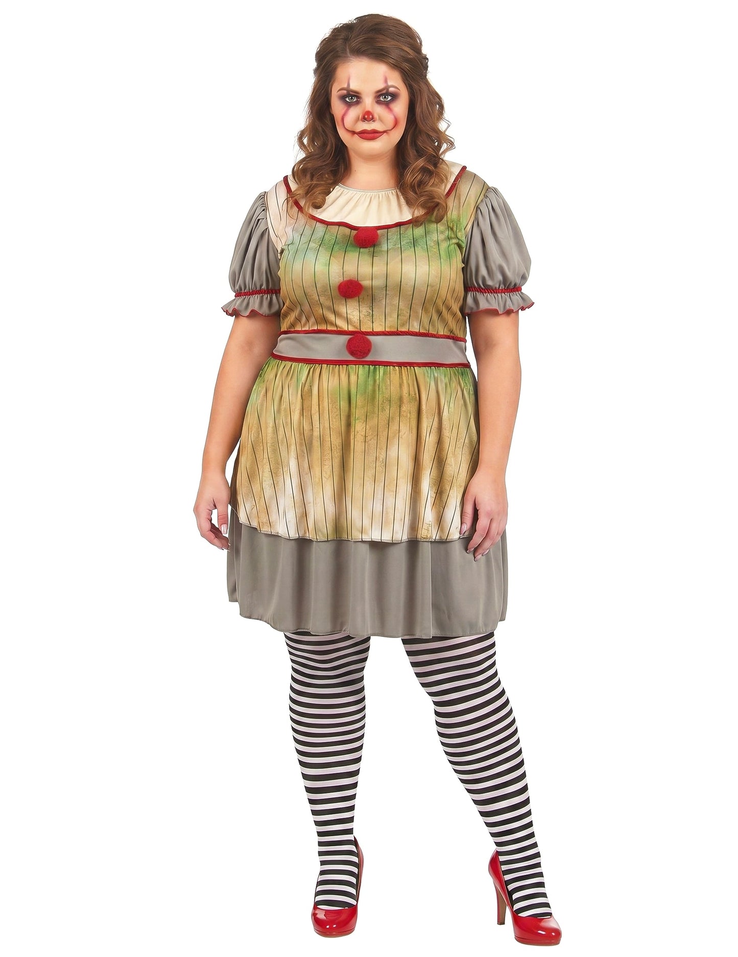 Déguisement clown psycho grande taille femme