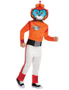 Déguisement combinaison et masque Swift Top Wing™ pour garçon orange et blanc