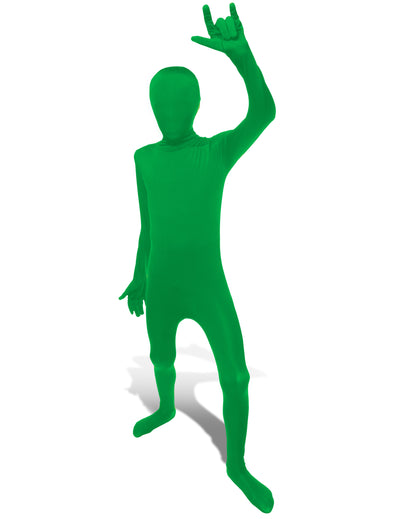 Déguisement combinaison Morphsuits pour enfant verte