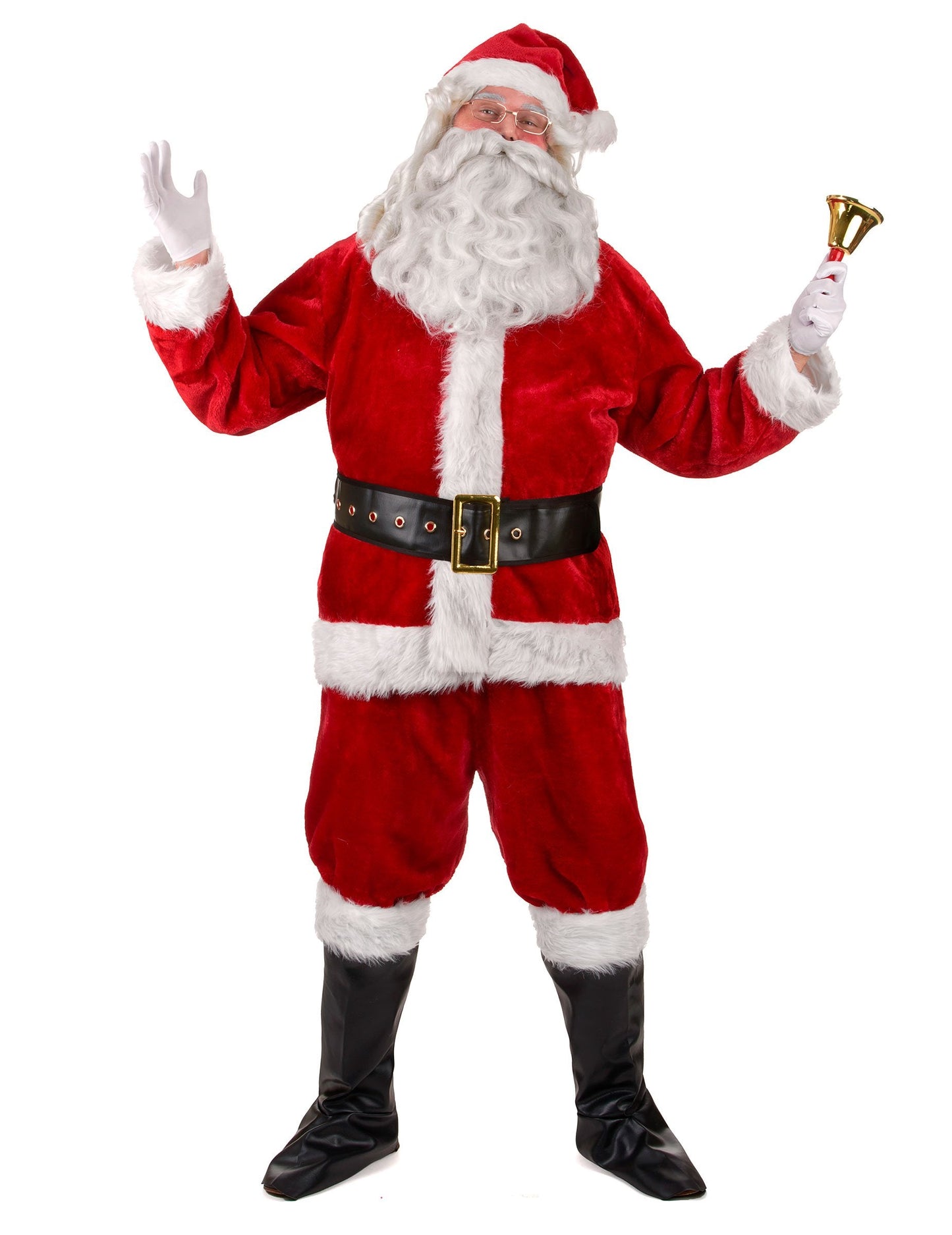 Costume de Père Noël du déguisement de couple Grinch™ et Père Noël