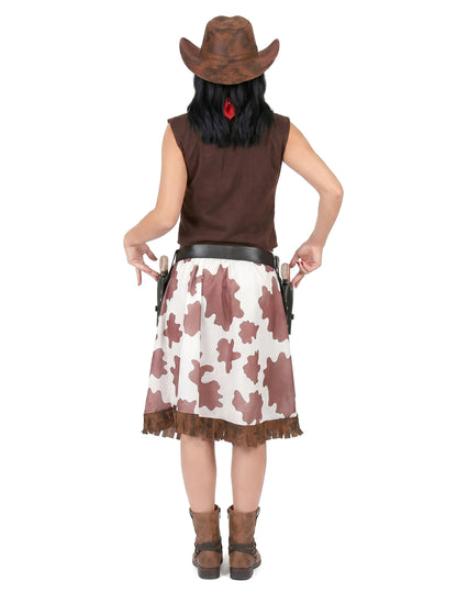 Aikuisten Cowgirl-asu