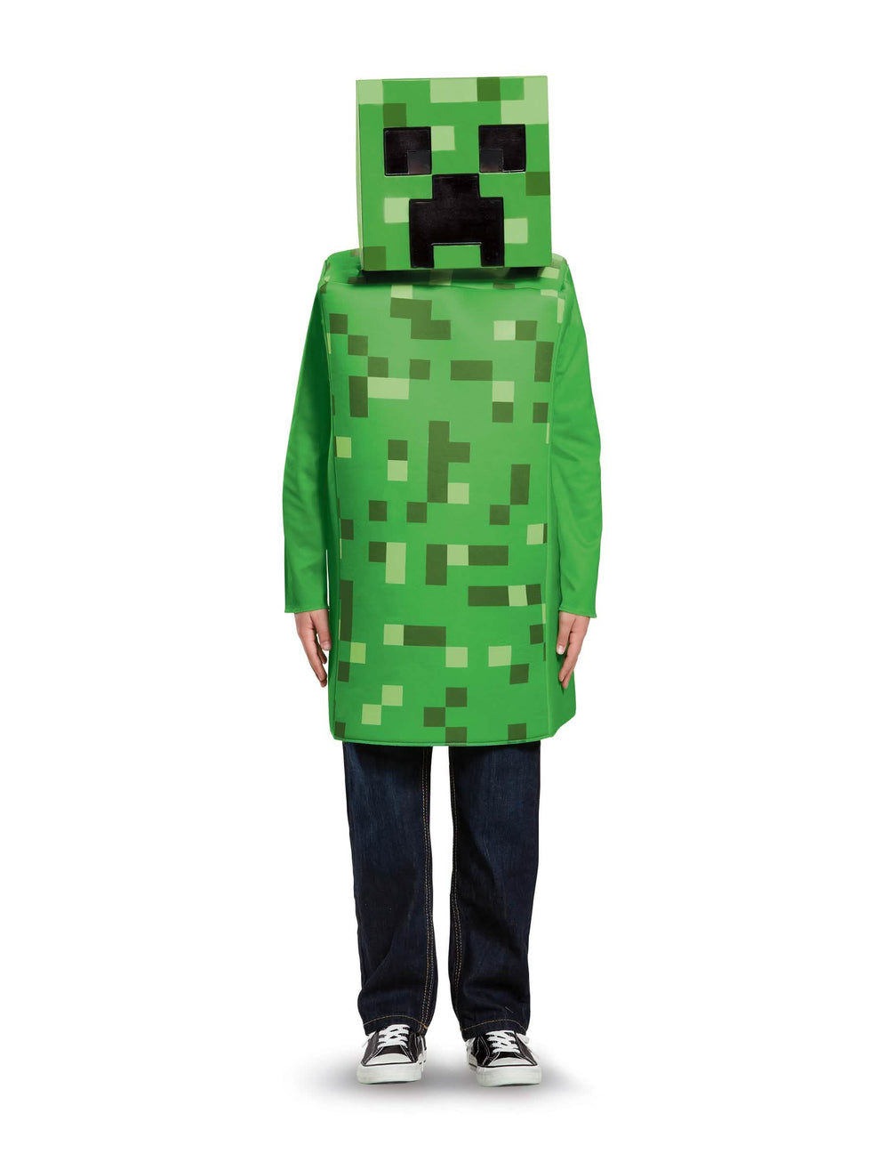 Creeper Minecraft -asun etupuolelta lapsille