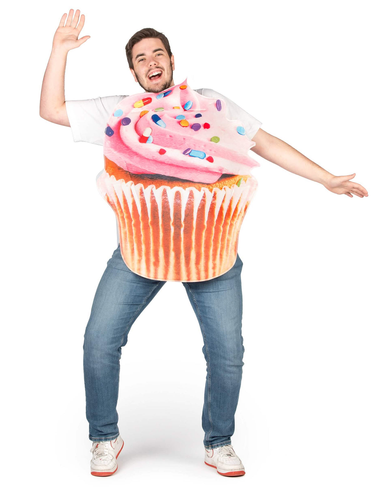 Vitamiinipitoisen cupcake-puvun etunäkymä