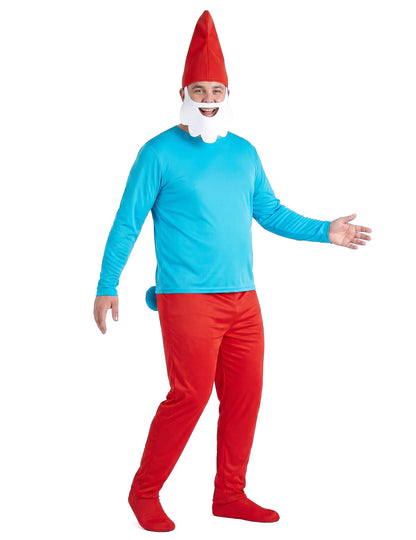 Papa Smurf™ -asu, iso aikuisen koko