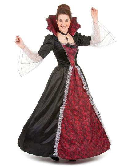 Déguisement deluxe vampire baroque femme