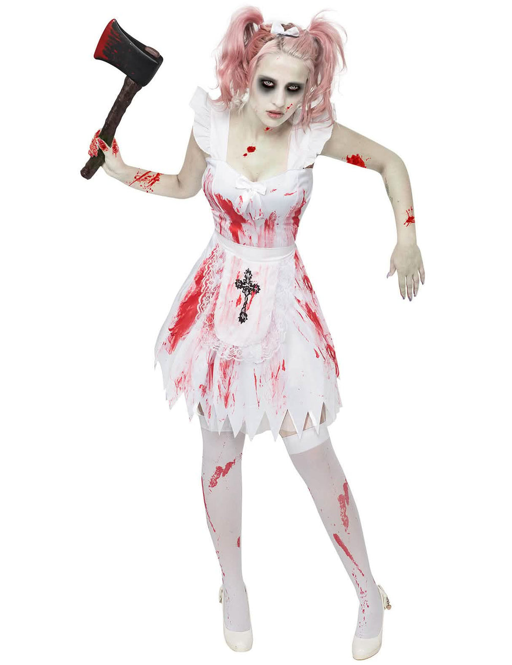 zombiet-kaasoasu naiset valkoinen ja verinen