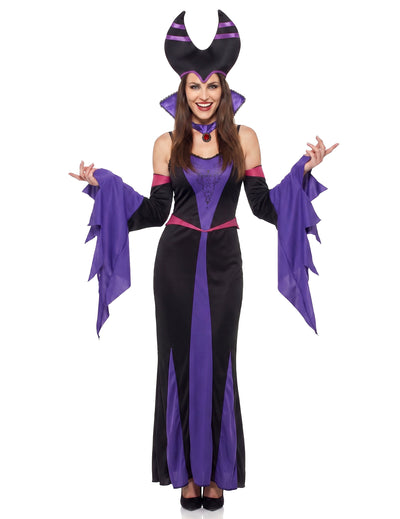 Violetti paholaisasu naisille