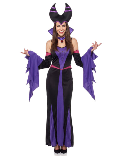 Violetti paholaisasu naisille