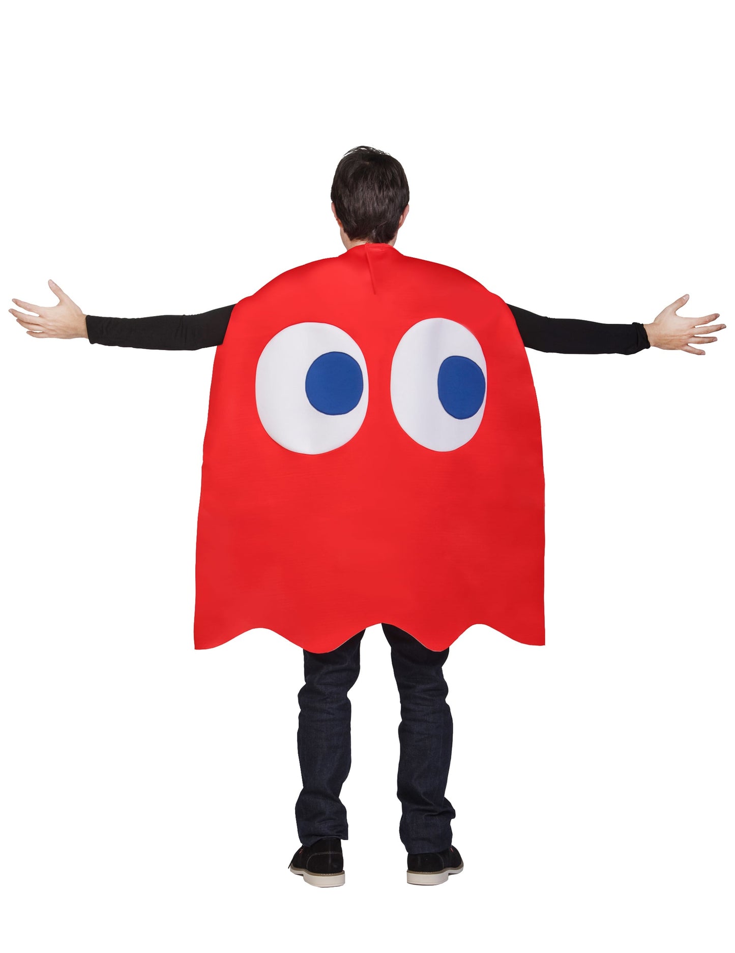 Déguisement Fantôme Blinky - Pac-Man™ pour adulte rouge vue de dos
