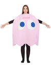 Déguisement Fantôme Pinky Pac-Man pour adulte rose