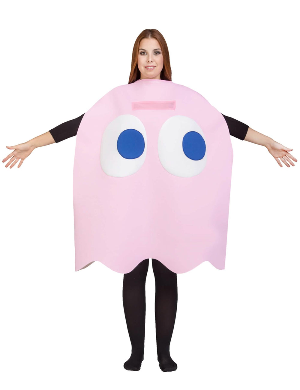 Déguisement Fantôme Pinky Pac-Man pour adulte rose