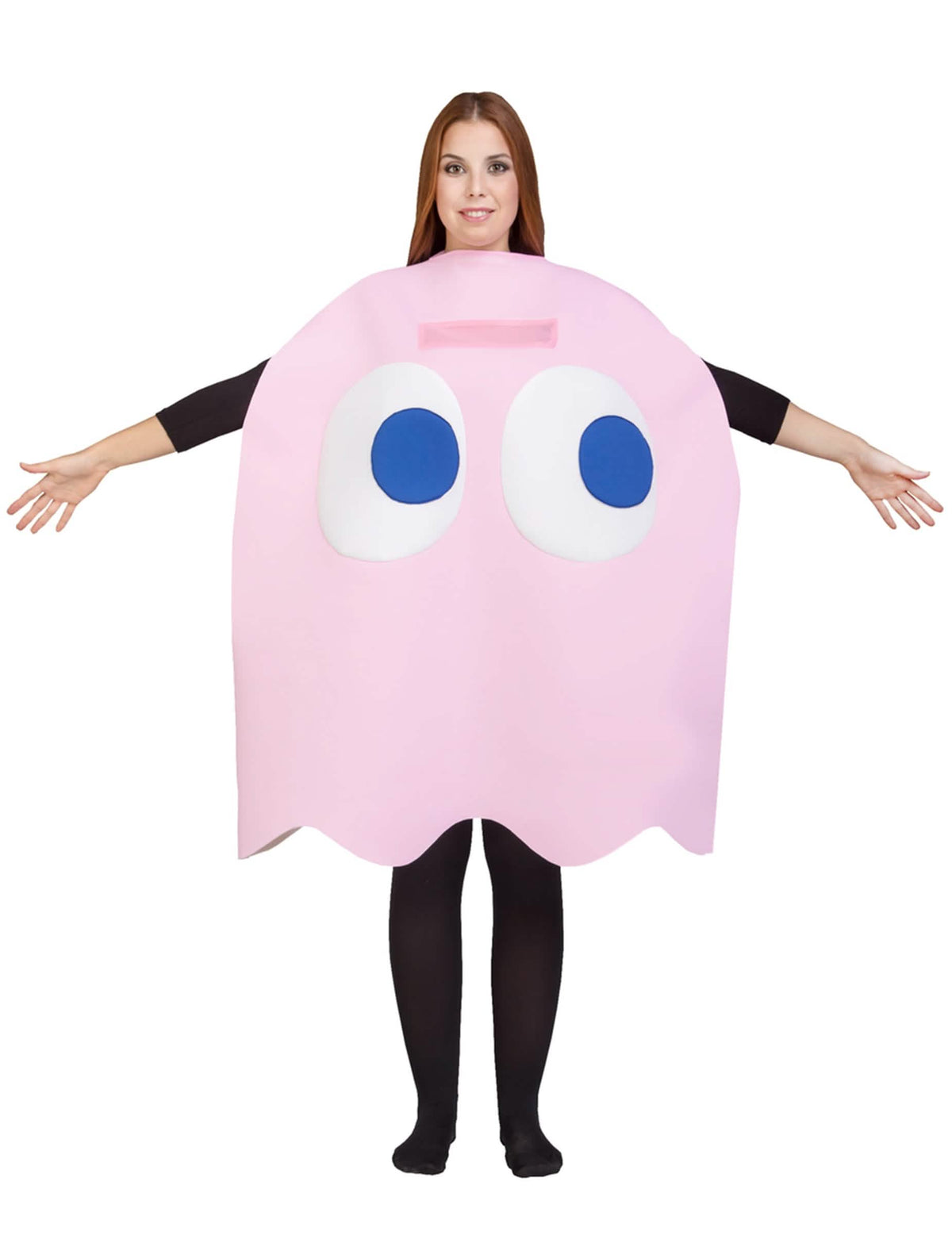 Déguisement Fantôme Pinky Pac-Man pour adulte rose
