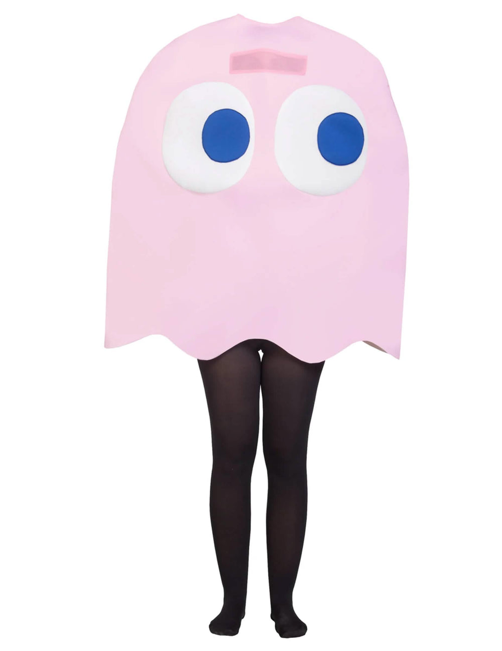 Vue de face du Déguisement Fantôme Pinky Pac-Man pour adulte