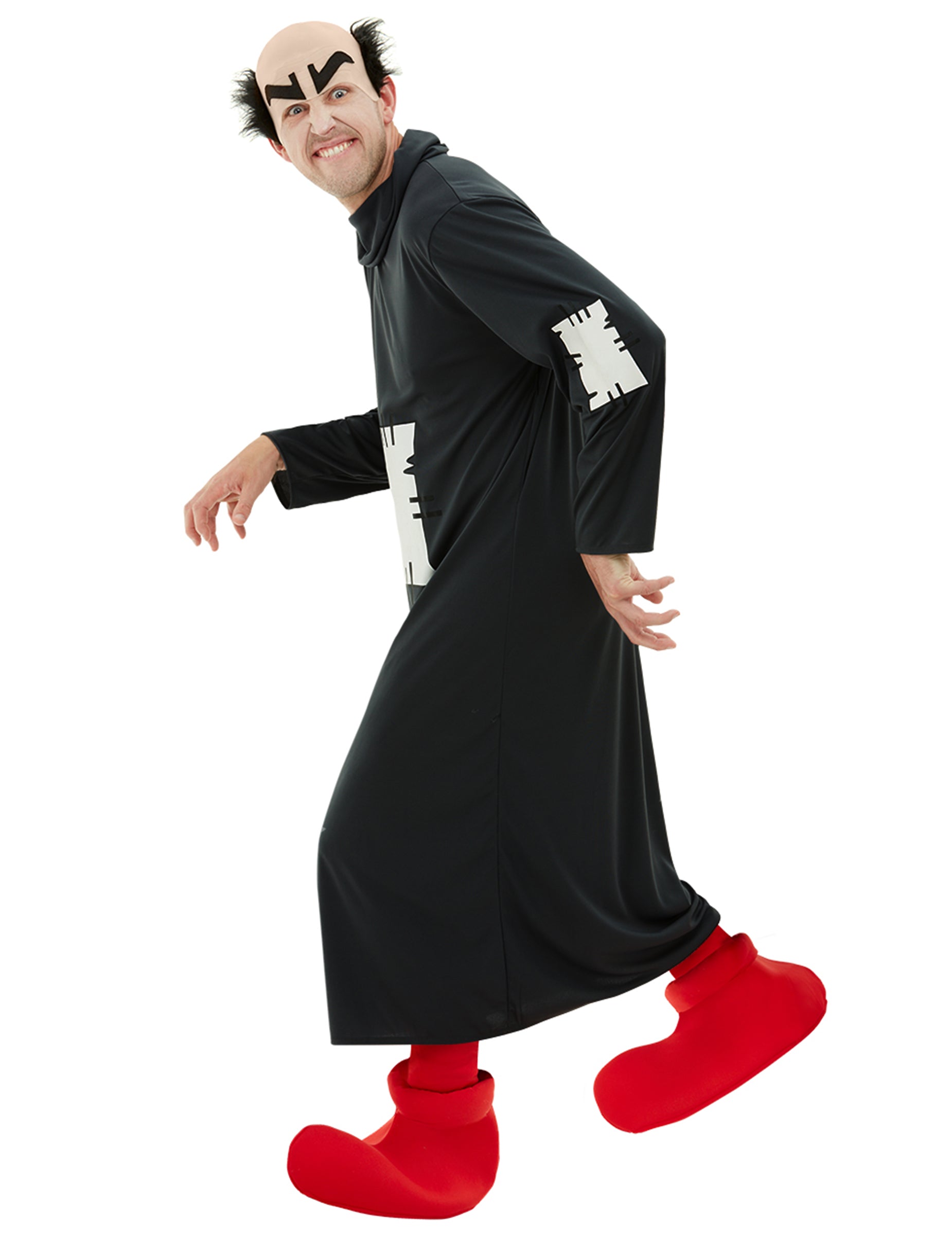 Vue de profil du déguisement Gargamel Les Schtroumpfs™ pour adulte