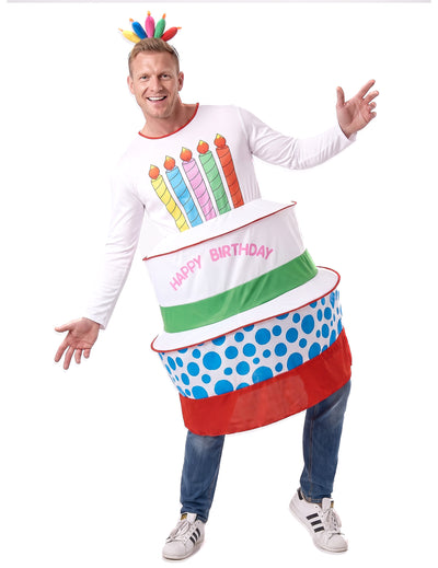Miesten syntymäpäiväkakkupuku