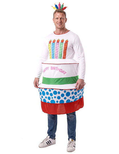 Miesten syntymäpäiväkakkupuku