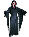 Déguisement Ghost Face ensanglanté Scream pour enfant noir avec masque rouge et blanc