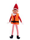 Déguisement gilet de sauvetage lutin farceur pour poupée orange