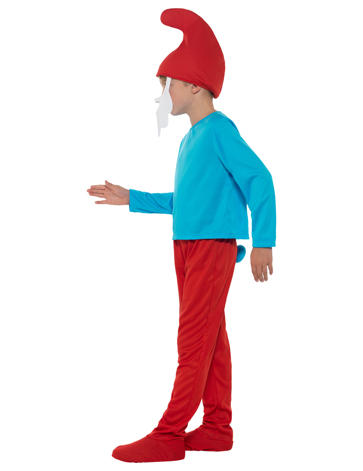 Vue de profil du déguisement de Grand Schtroumpf™