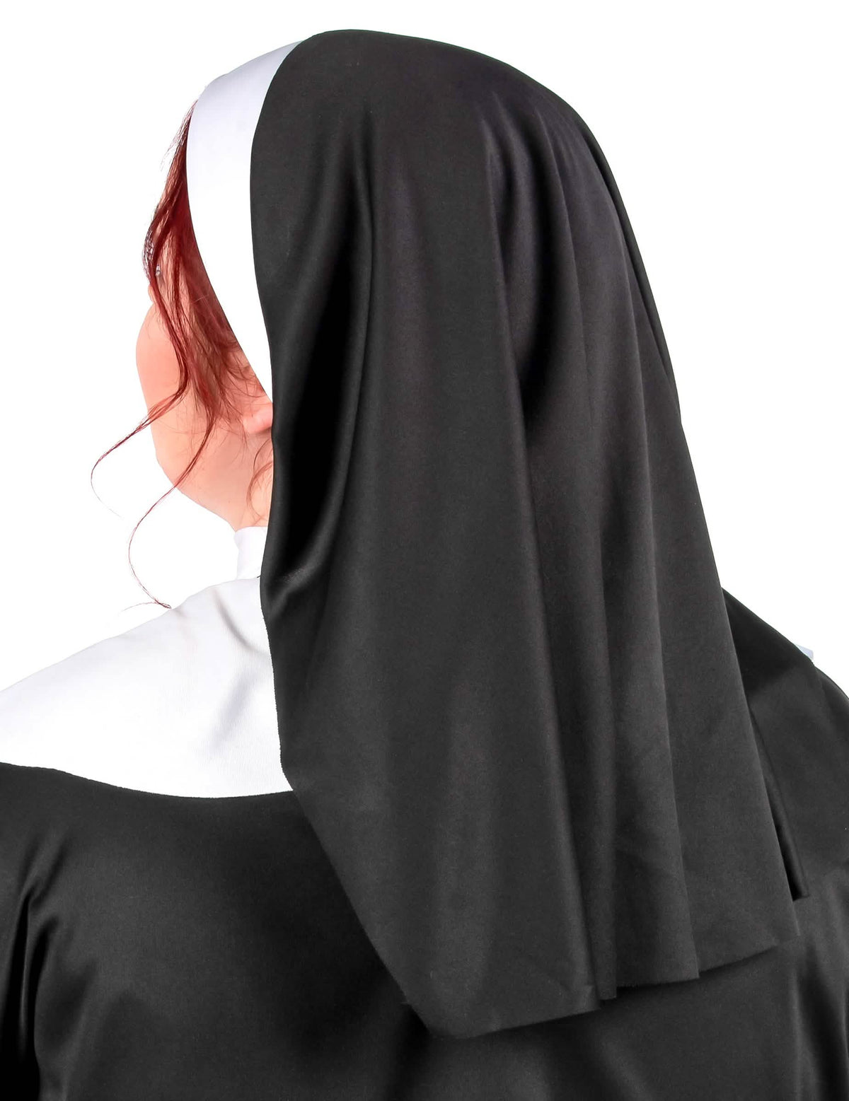 Nunnan plus-kokoinen naamiaisasu naiselle