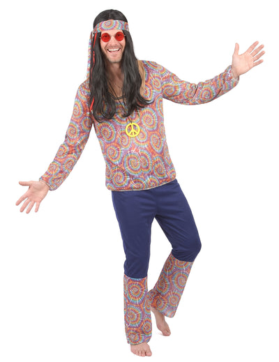 Pate Puutarhuri - Värikäs ja mukava hippiasu