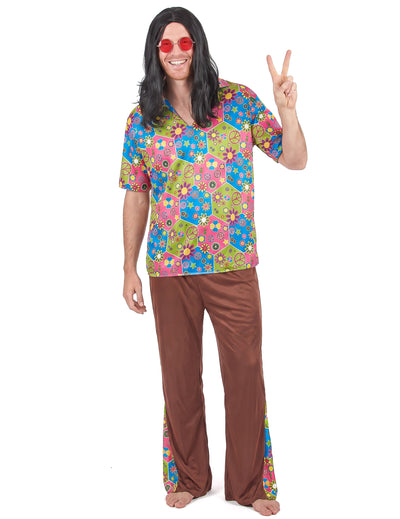 Värikäs ja mukava hippiasu