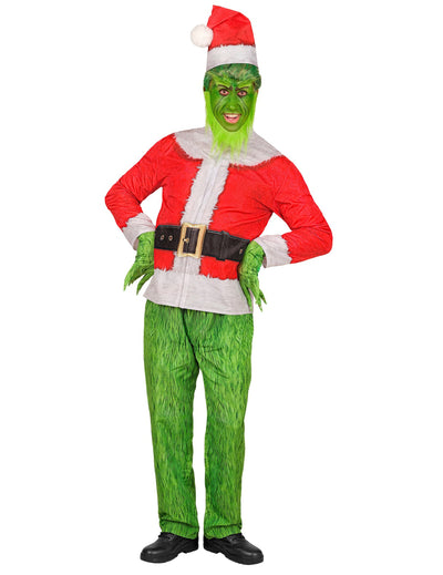 Aikuisille tarkoitettu Grumpy Christmas Monster -asu