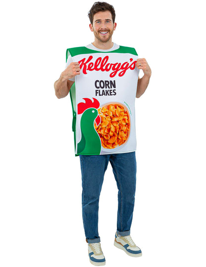 Kellogg's™ Corn Flakes -muromurolaatikko-naamiaisasu aikuisille