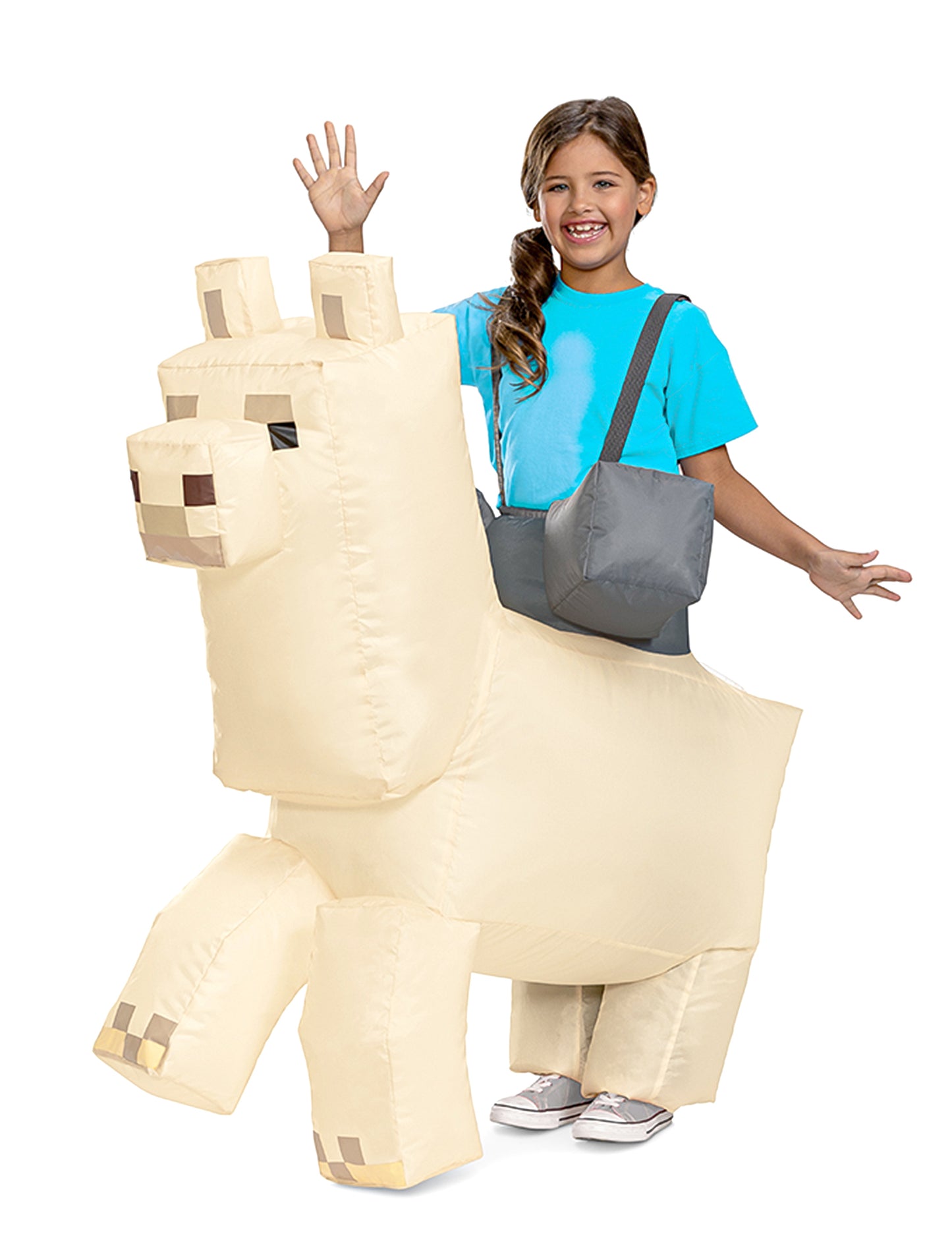 Déguisement Lama gonflable Minecraft™ enfant