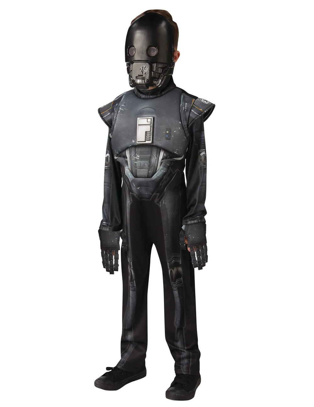 luksus K-2SO Star Wars Rogue One -teinit musta ja harmaa naamioineen
