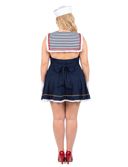 Déguisement marin sexy luxe grande taille femme