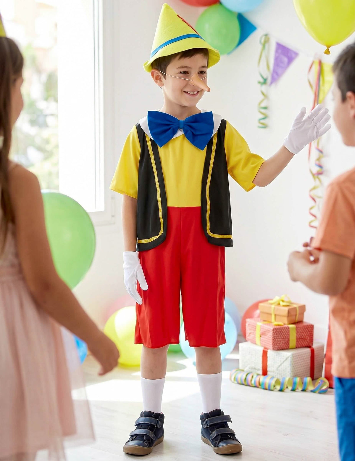 Poikien pienen valehtelijan marionettiasun kuvaus