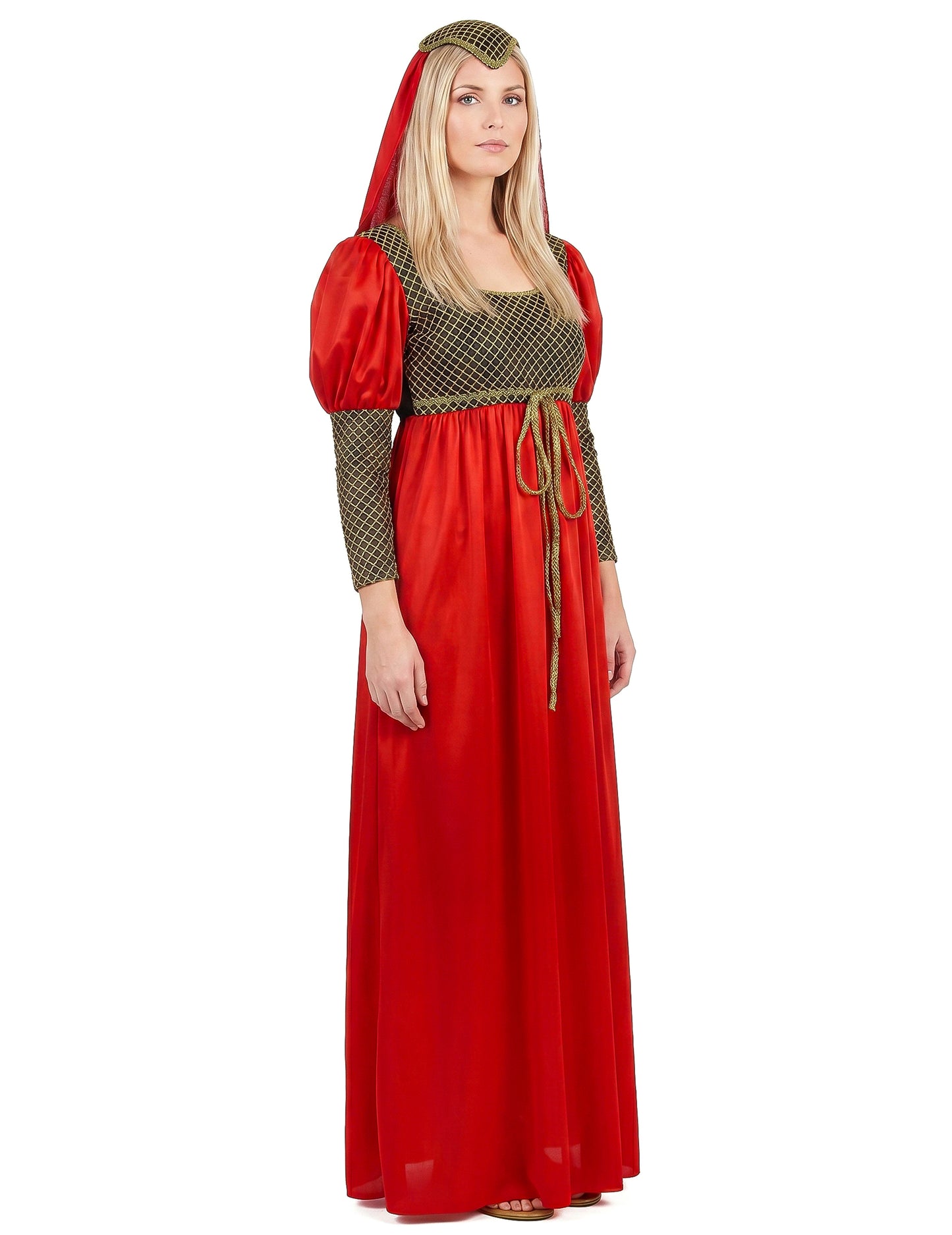 Déguisement médiéval rouge femme