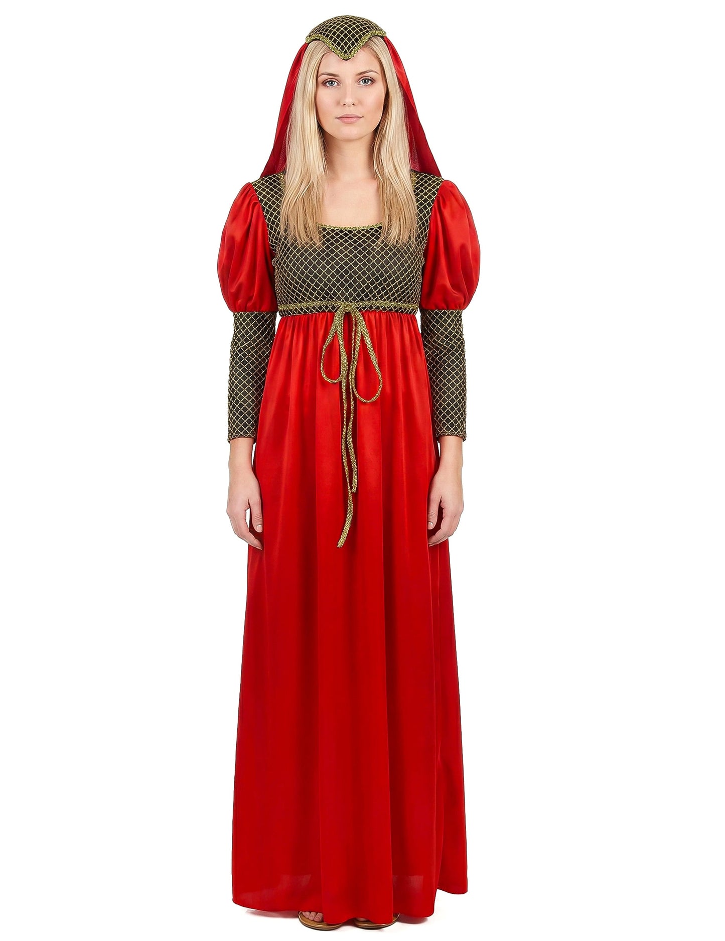 Déguisement médiéval rouge femme