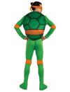 Vue de dos du déguisement Michelangelo Tortues Ninja classique pour adulte