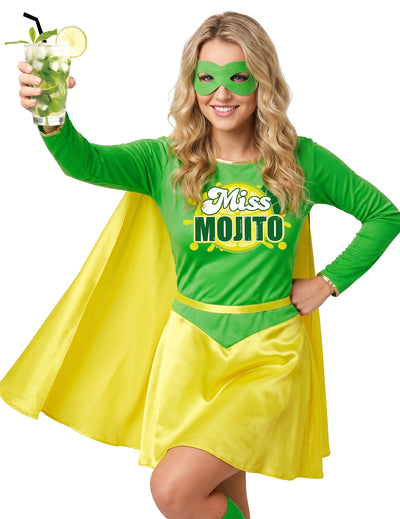 Miss Mojiton naamiaisasu naiselle