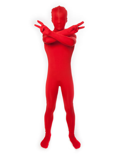 Déguisement combinaison Morphsuits pour enfant rouge