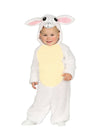 Déguisement mouton pour bébé blanc à ventre jaune