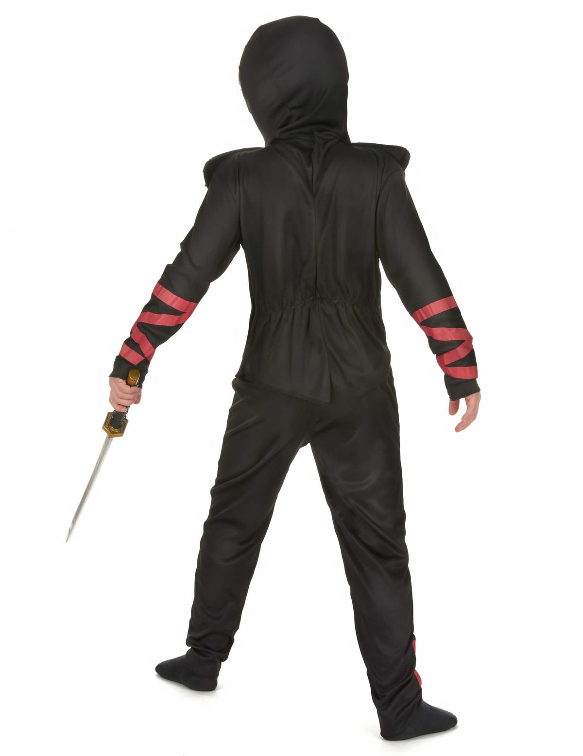 Vue de dos du déguisement de ninja dragon