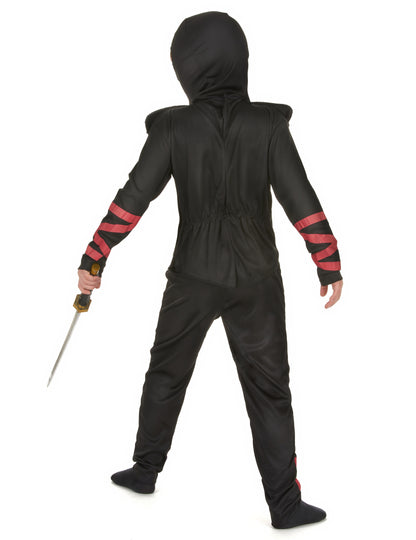 Vue de dos du déguisement de ninja dragon