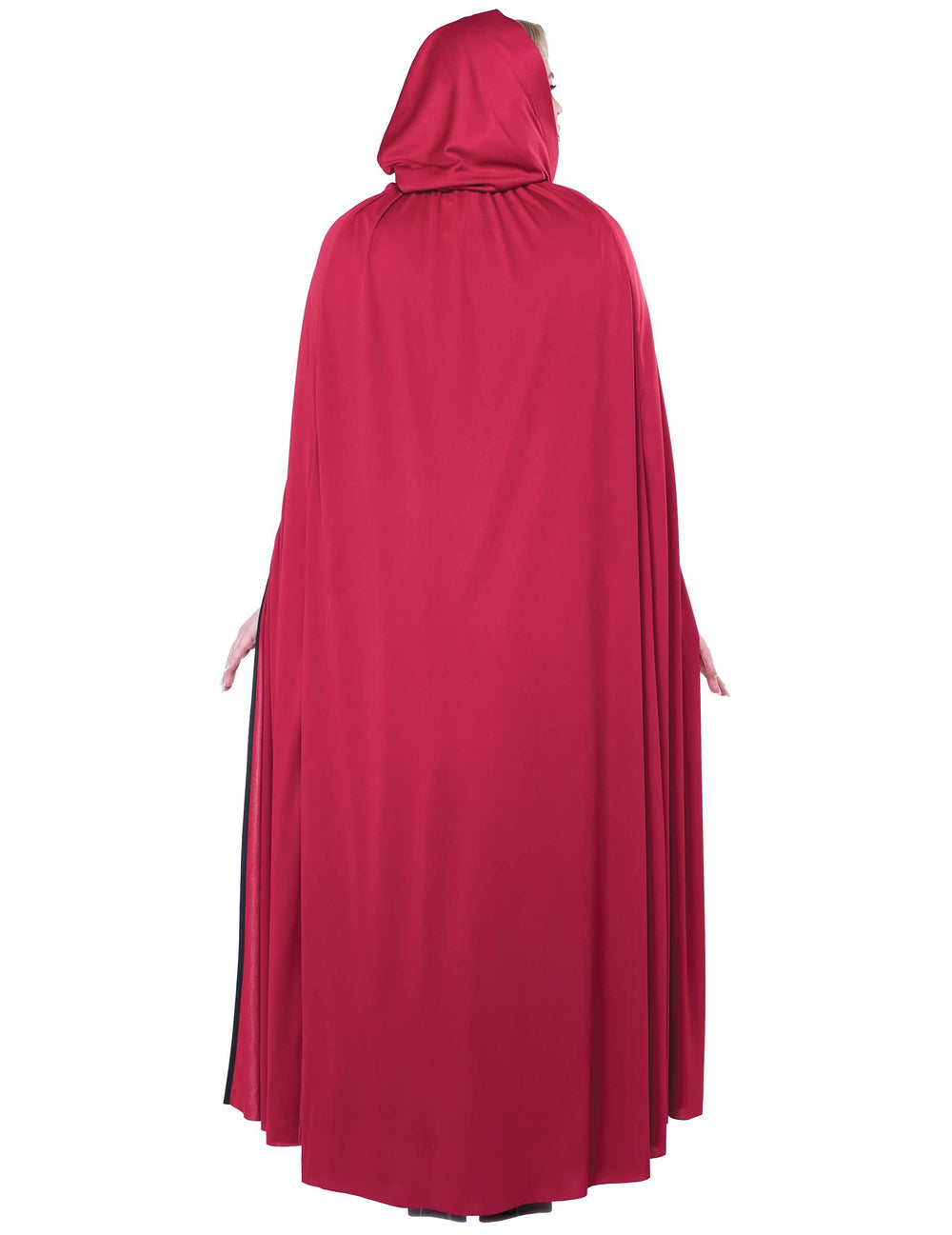 Déguisement de Petit chaperon rouge gothique pour femme rouge