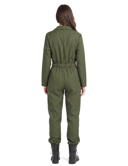 Déguisement pilote d'avion femme