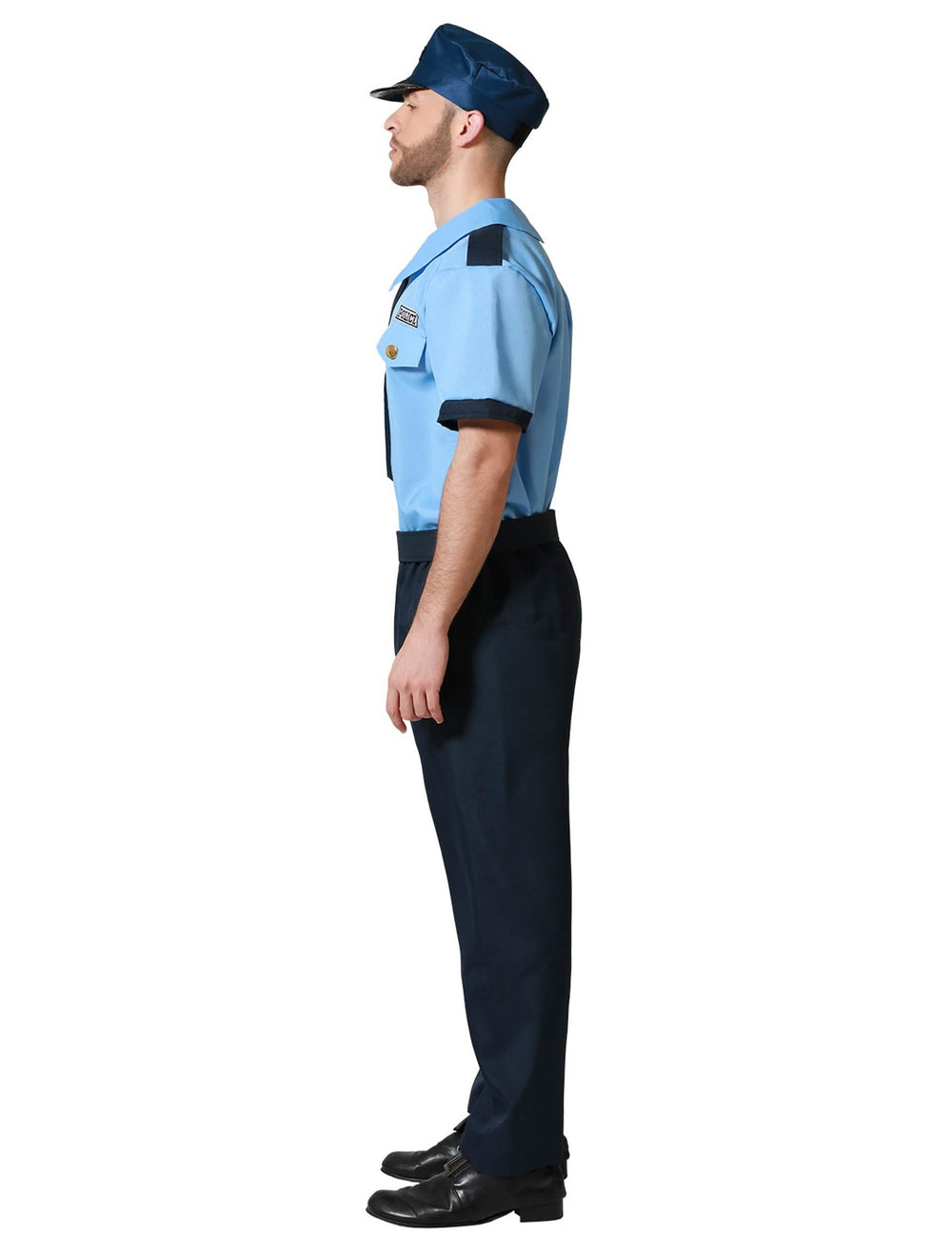 Poliisin asun sivuprofiili