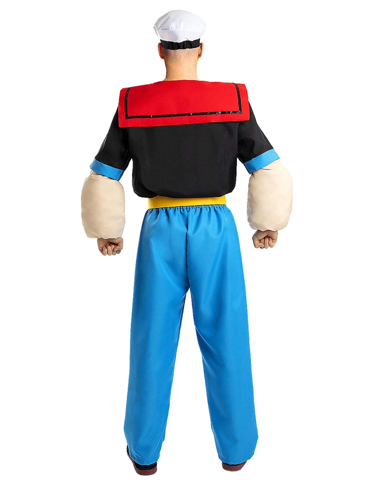 Vue de dos du déguisement de Popeye