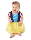 Déguisement princesse des bois pour bébé bleu jaune et rouge avec jupe pailletée