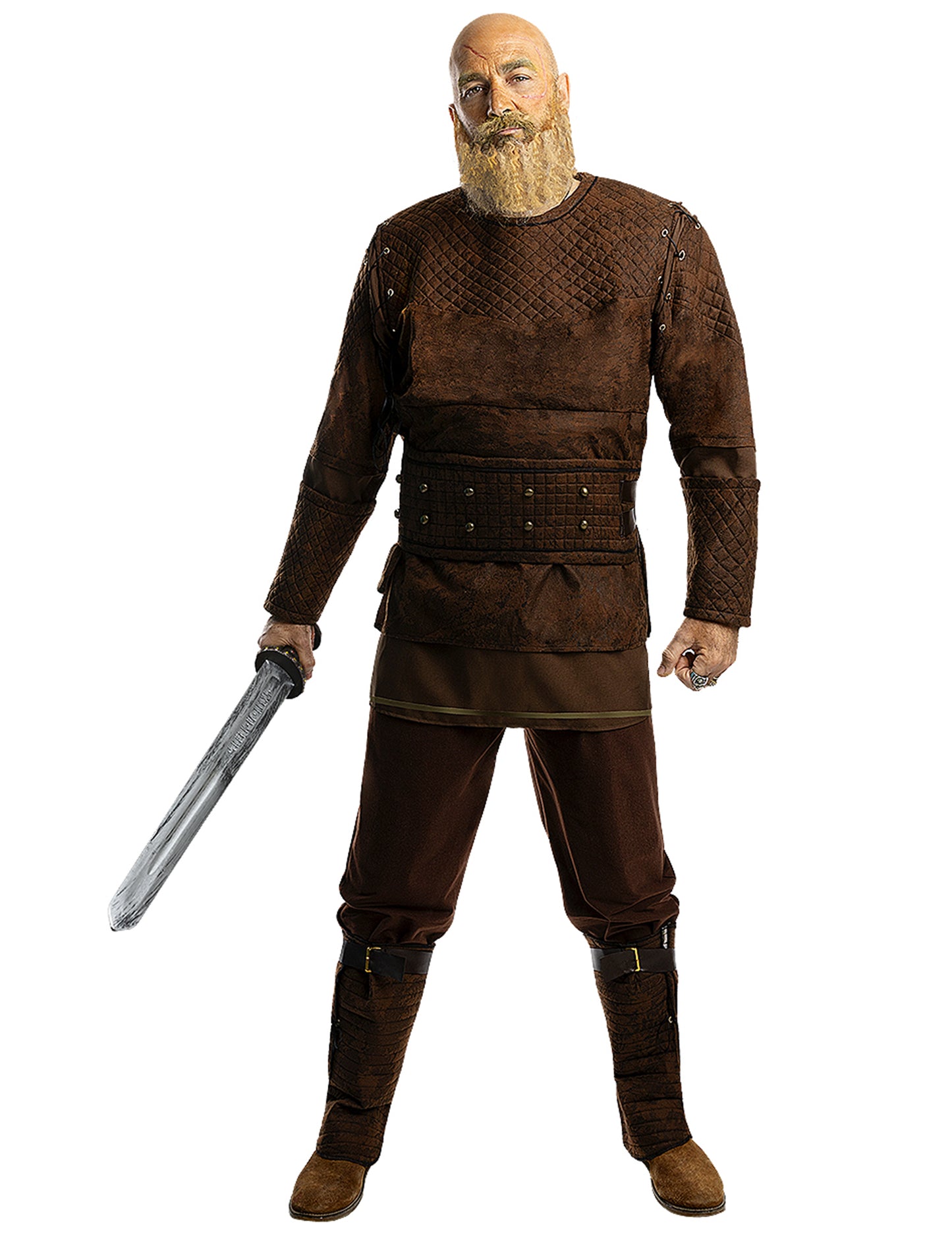Épée tenue à la main du déguisement de Ragnar Vikings™ pour adulte